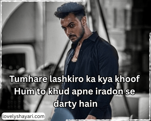 Boys Attitude shayari 